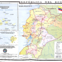 Mapa Político de la República del Ecuador