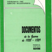 Documentos de la guerra de 1828 - 1829