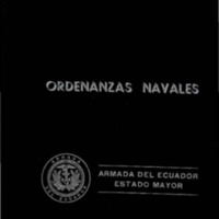 Ordenanzas Navales Armada del Ecuador 1987