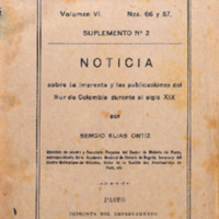 Boletín de Estudios Históricos - Volumen VI Nos. 66 y 67